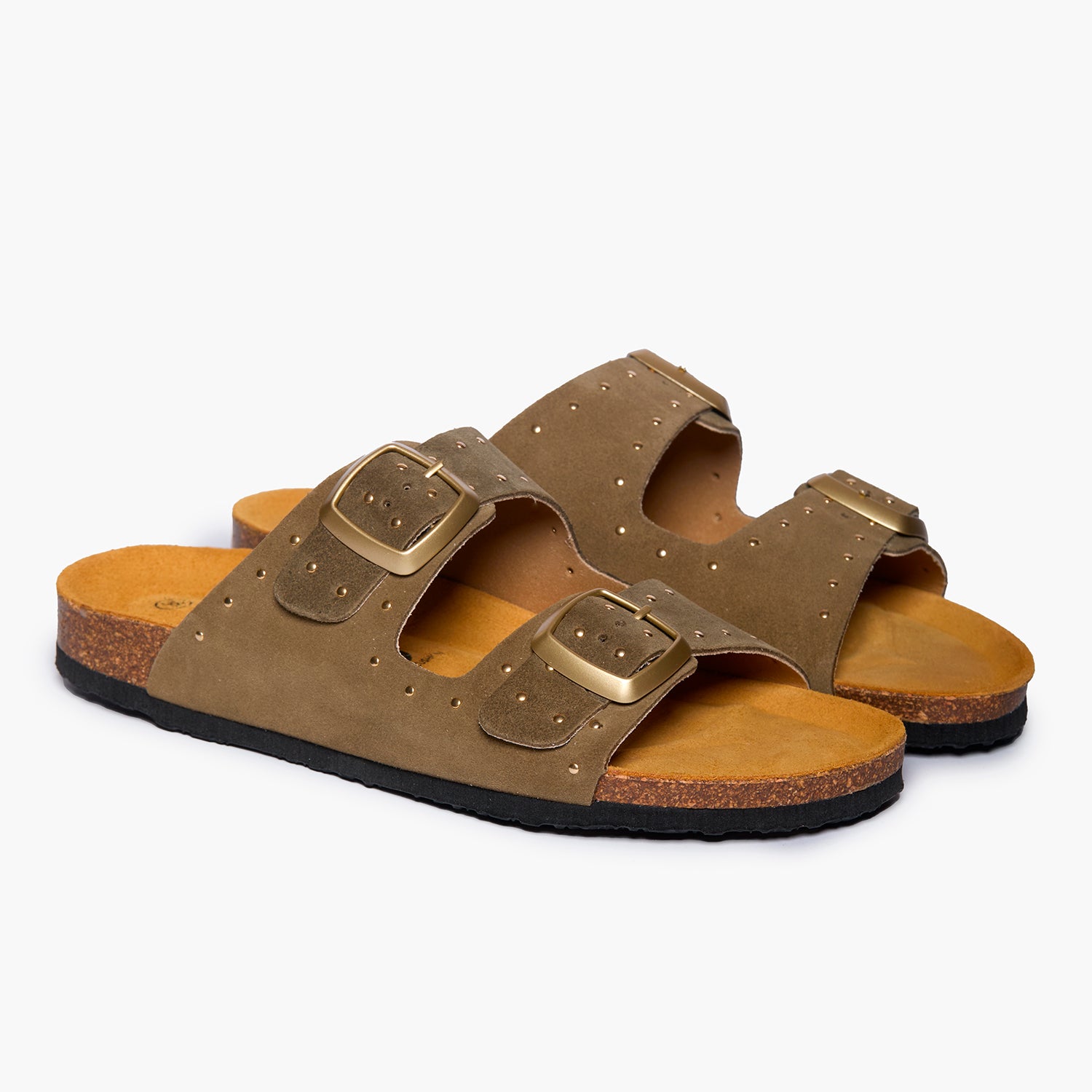 Formentera Square Light Khaki Afelpado